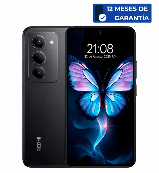 Teléfono Celular Smartphone Xiaomi Redmi 15, 6 GB RAM, 128 GB Color Negro