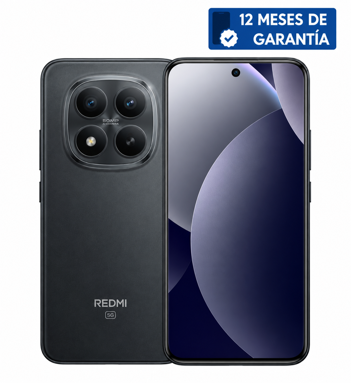 Teléfono Celular Smartphone Xiaomi Redmi Note 14 Pro+ 5G, 8 GB RAM, 256 GB Color Negro