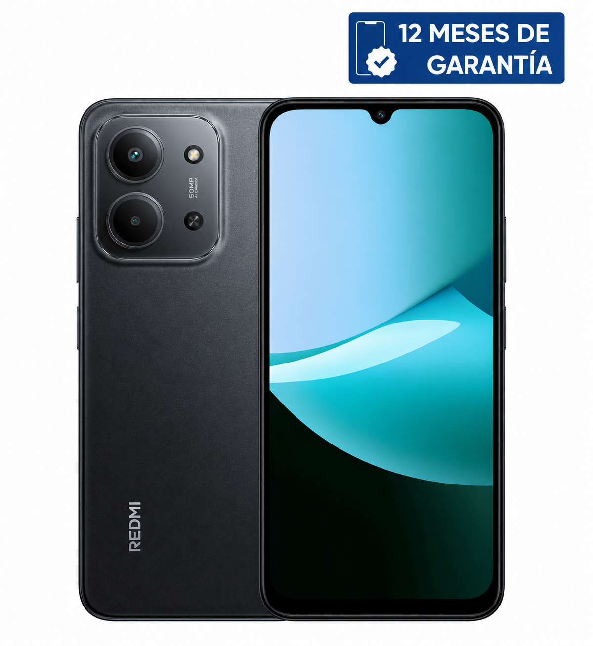 Teléfono Celular Smartphone Xiaomi Redmi 15C, 4 GB RAM, 128 GB Color Negro