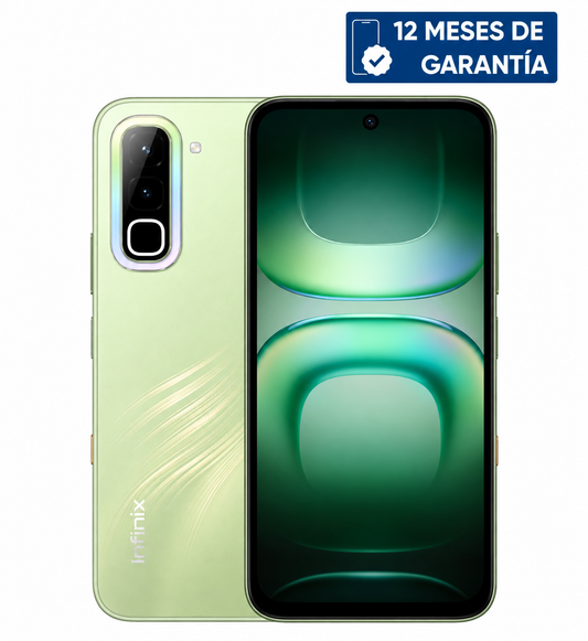 Teléfono Celular Smartphone Infinix HOT 70 4G, 8GB RAM (4+4 Virtual) 256GB Color Verde