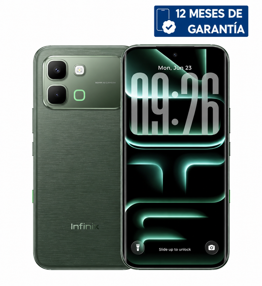 Teléfono Celular Smartphone Infinix NOTE Edge 5G, 16GB RAM (8+8 Virtual) 256GB Color Verde