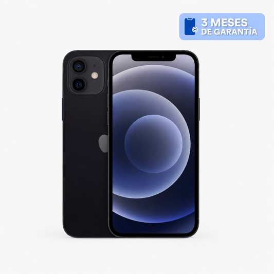 Celular reacondicionado Apple iPhone 12 mini 64 GB Negro Grado A e-sim