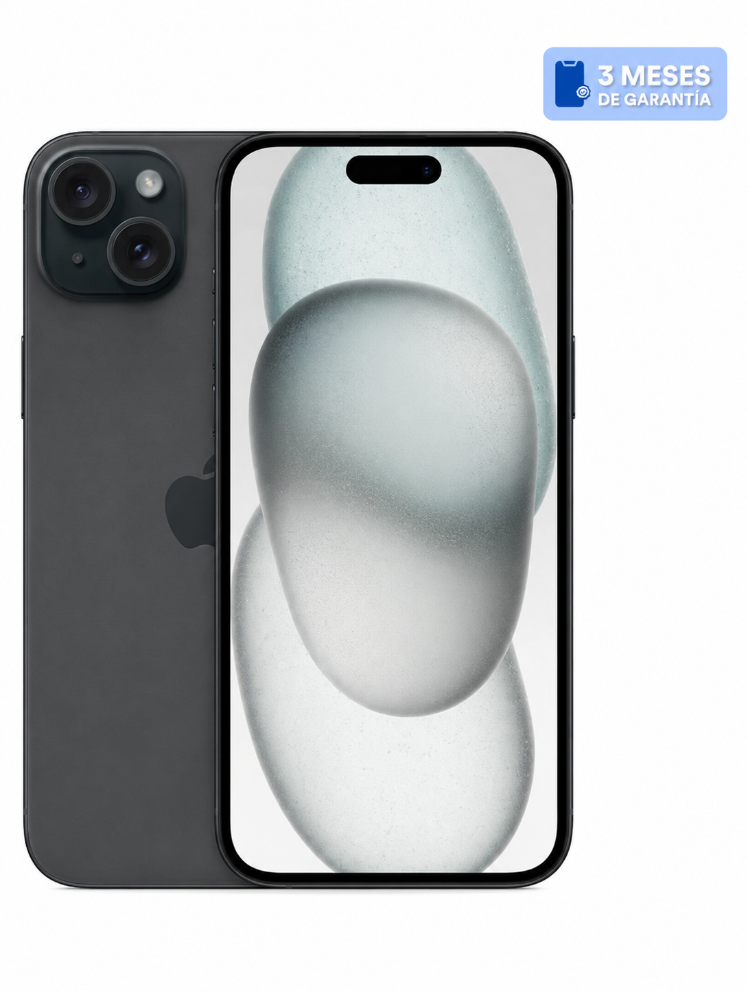 Celular reacondicionado Apple iPhone 15 Plus 128 GB Negro Grado A e-sim