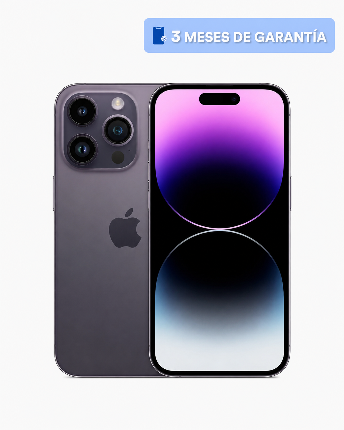 Celular reacondicionado Apple iPhone 14 Pro 128 GB Morado Grado A e-sim