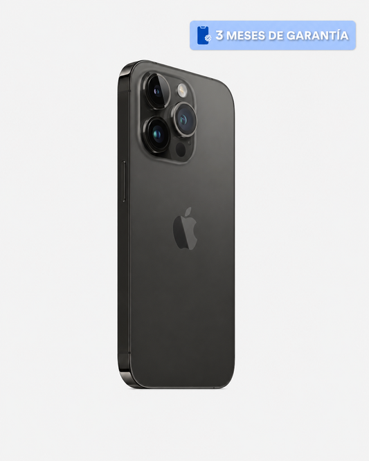 Celular reacondicionado Apple iPhone 14 Pro 128 GB Negro Grado A e-sim