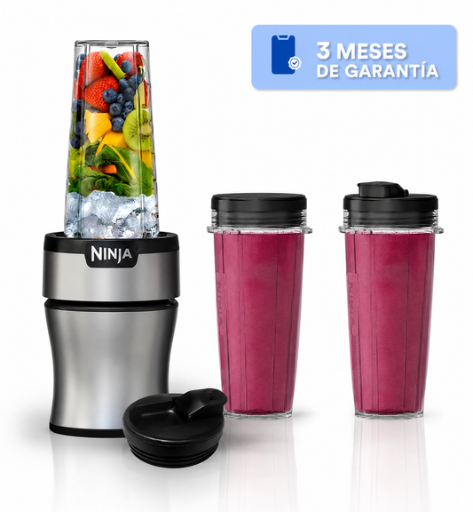Licuadora Ninja Nutri-Blender Plus | 900 W | 3 Vasos | Auto-iQ