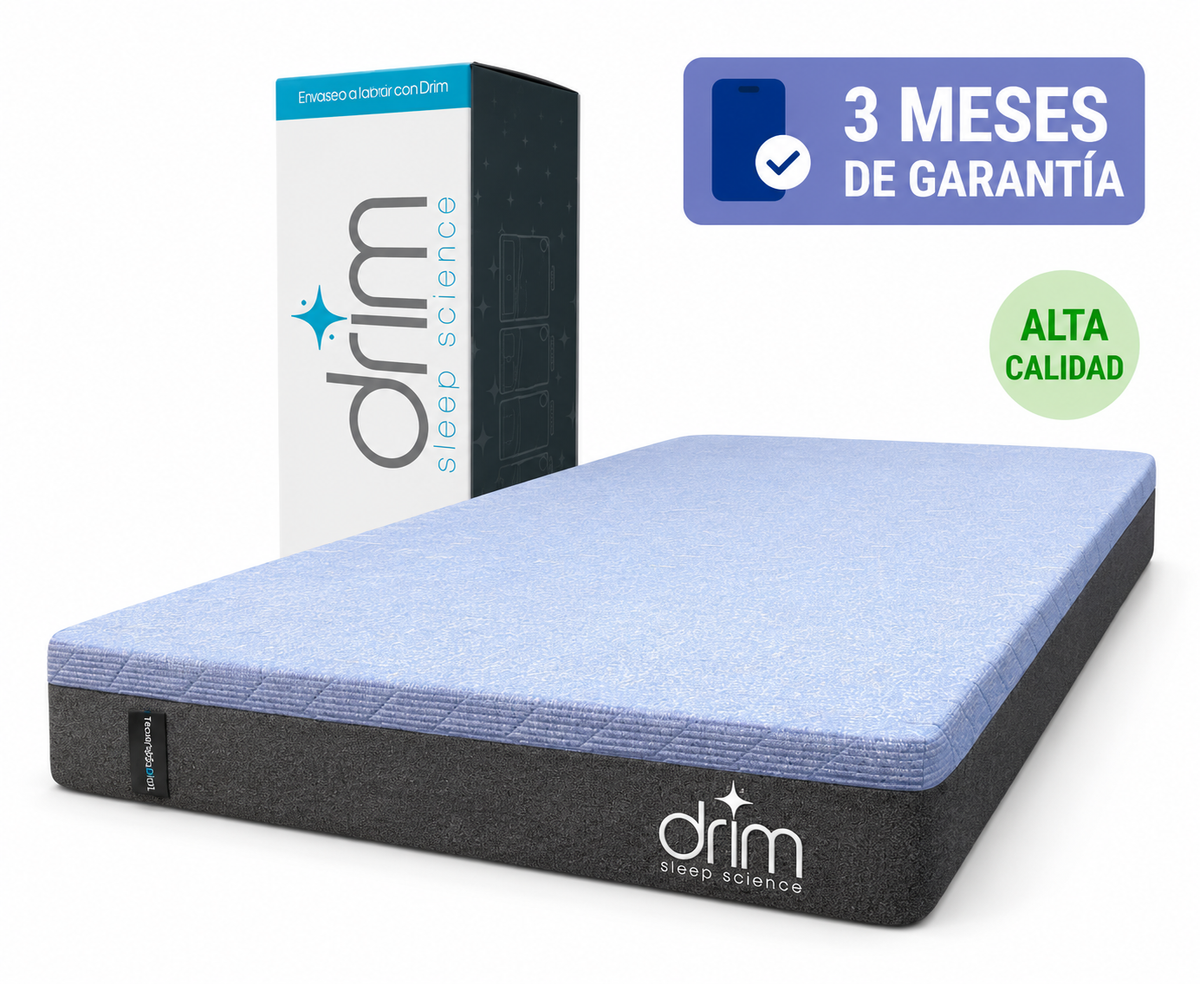 Colchón King Size EIN2TEIN  Memory Foam en Caja Ergonómico con Tecnologia de Descanso