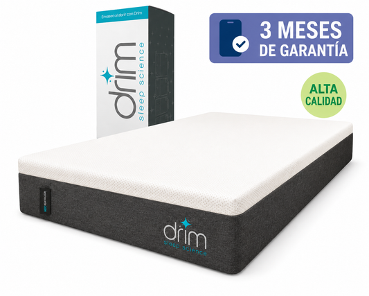 Colchón King Size Memory Foam |4 CAPAS| en Caja Ergonómico con Tecnologia de Descanso MK