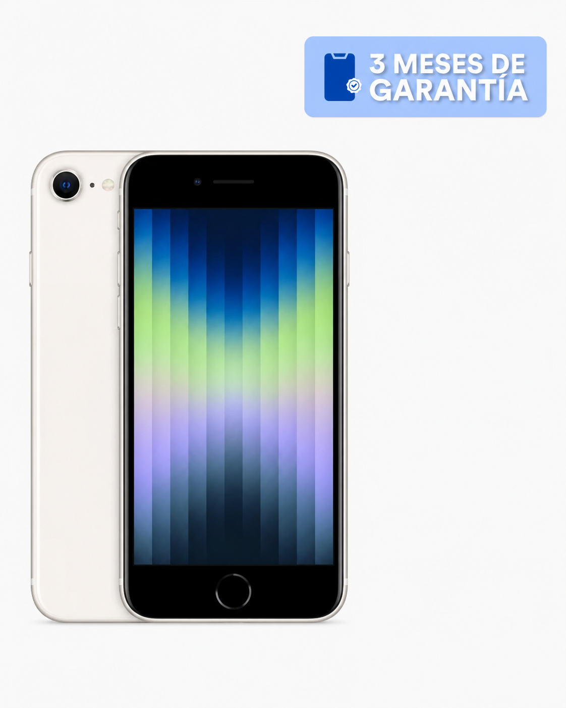 Celular reacondicionado Apple iPhone SE 3 64 GB Blanco Grado A e-sim