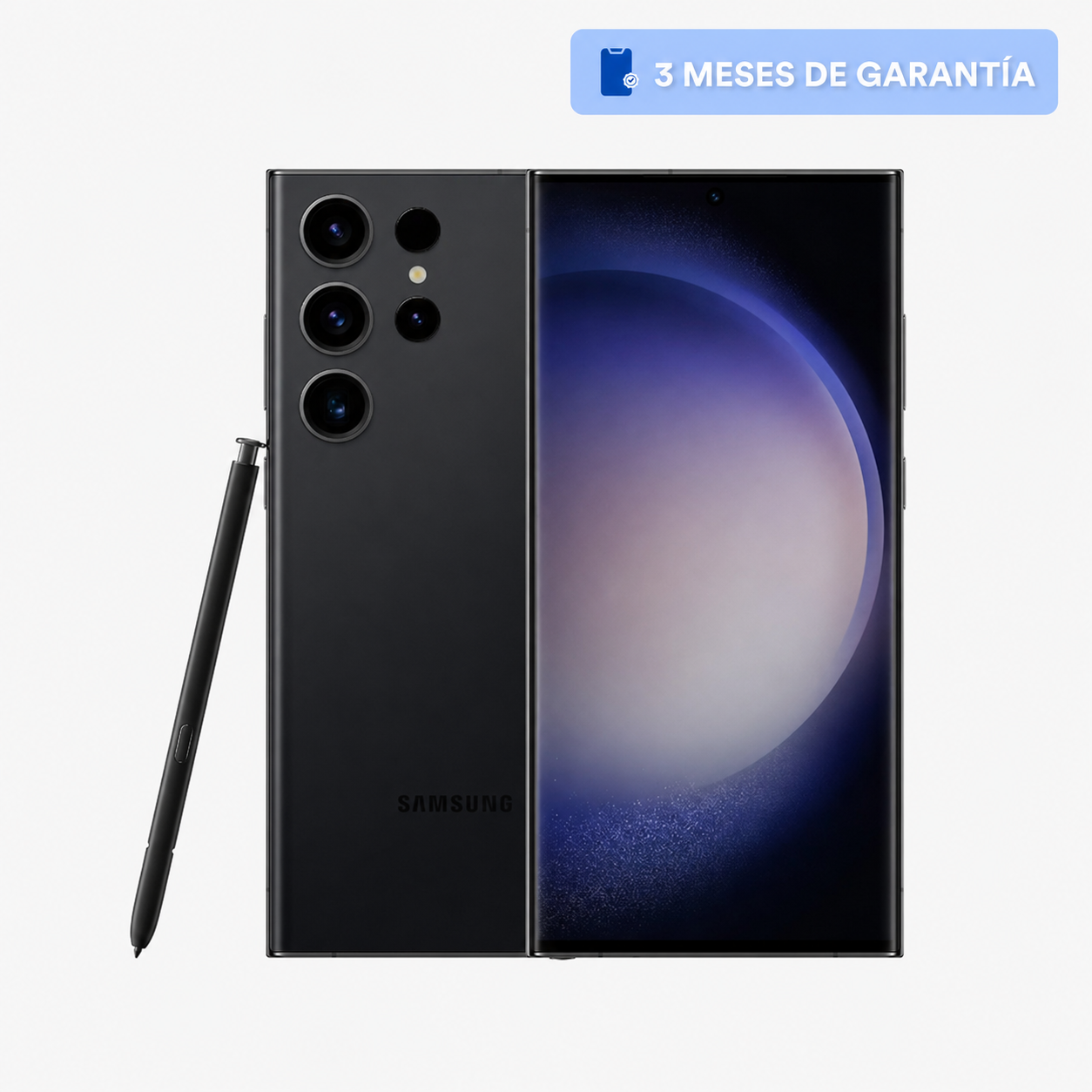 Celular reacondicionado Samsung Galaxy S23 Ultra 512 GB Negro Fantasma Grado A e-sim