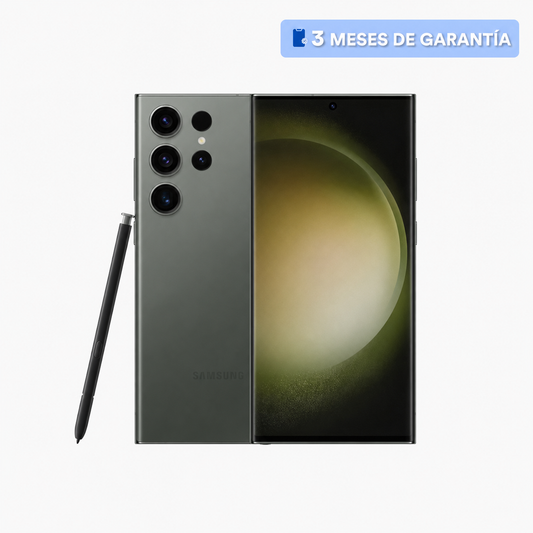 Celular reacondicionado Samsung Galaxy S23 Ultra 512 GB Verde Grado A e-sim
