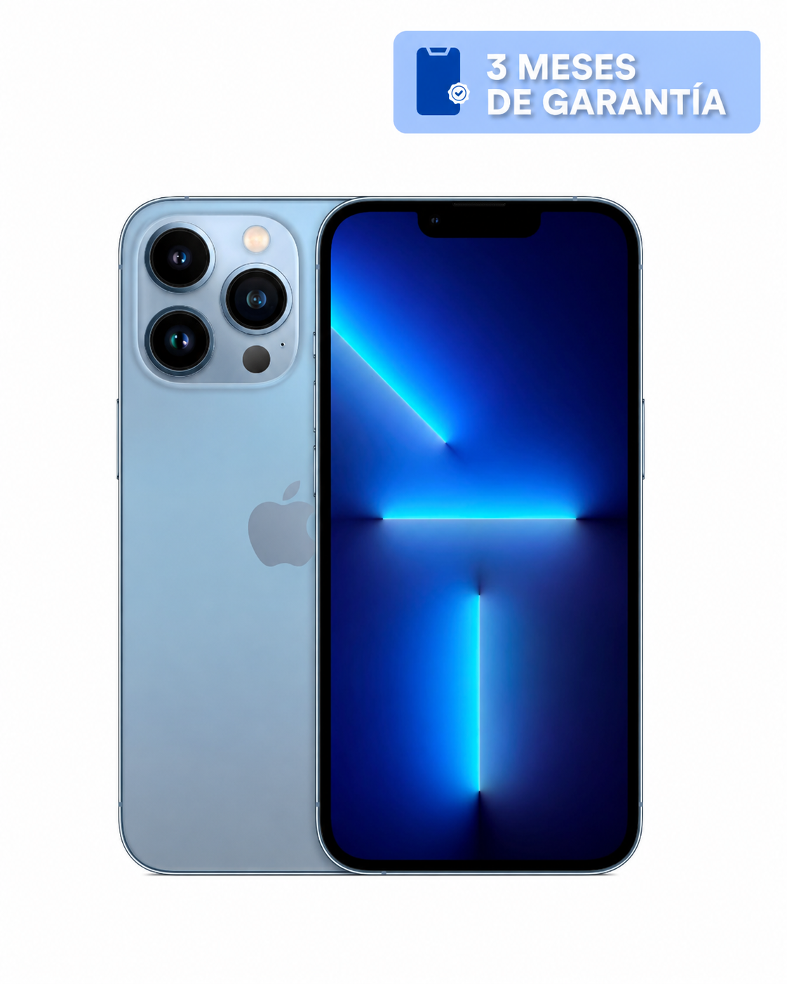 Celular reacondicionado Apple iPhone 13 Pro Max 128 GB Azul Grado A e-sim