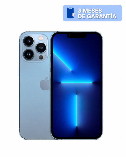 Celular reacondicionado Apple iPhone 13 Pro Max 128 GB Azul Grado A e-sim