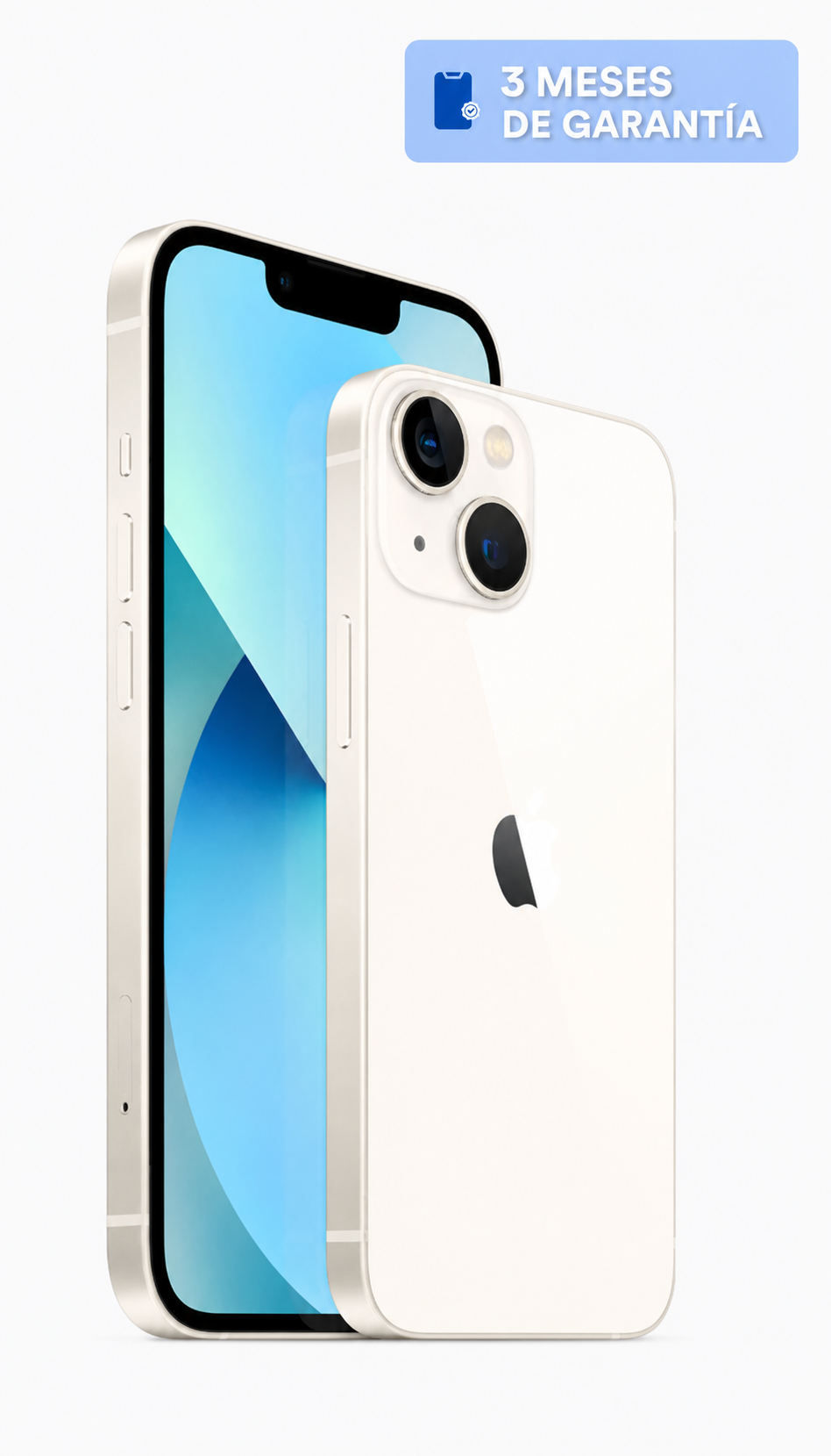 Celular reacondicionado Apple iPhone 13 mini 128 GB Blanco Grado A e-sim