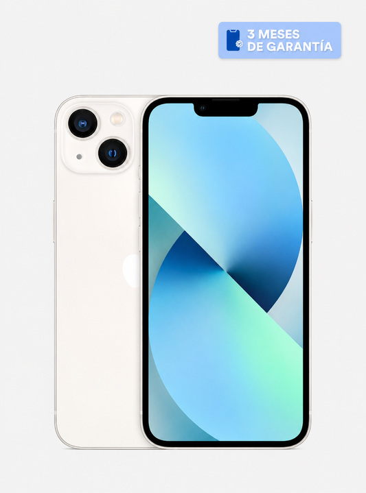 Celular reacondicionado Apple iPhone 13 mini 256 GB Blanco Grado A e-sim