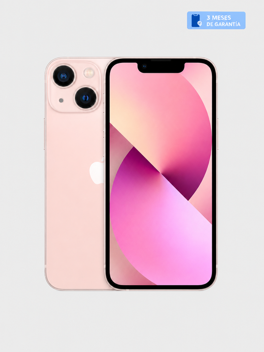 Celular reacondicionado Apple iPhone 13 mini 256 GB Rosa Grado A e-sim