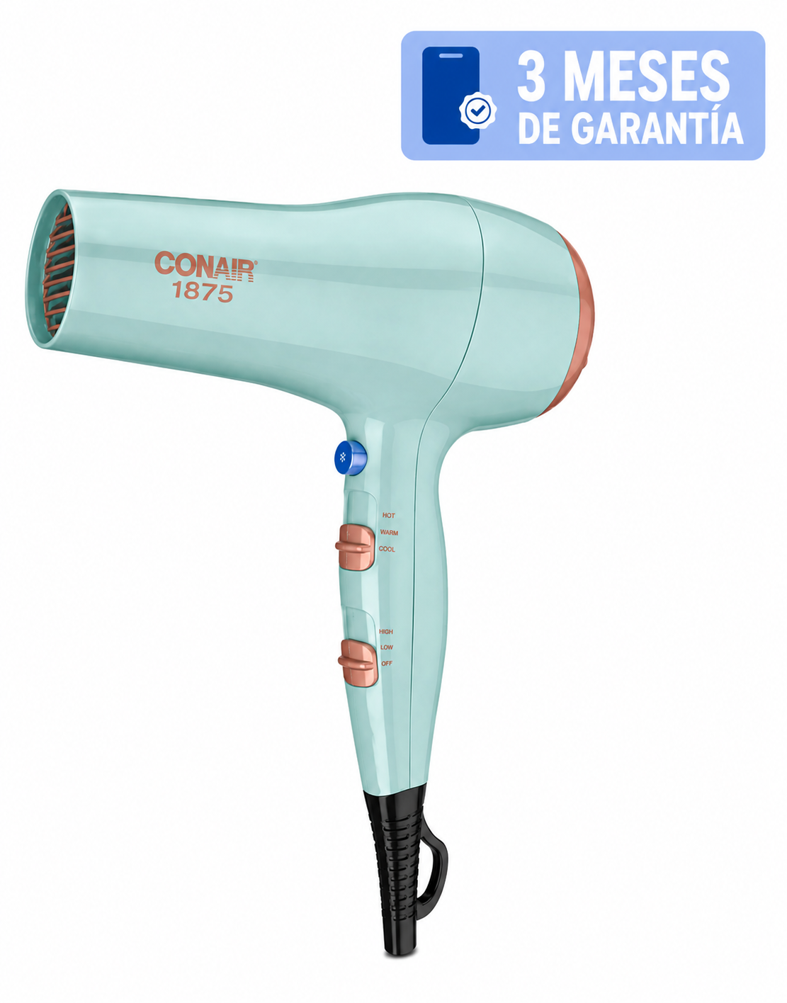 Secadora con Difusor Doble Ceramica CONAIR Menta MK