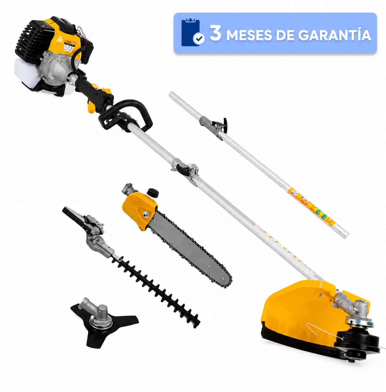 Desbrozadora Multifuncional Gasolina 52cc 4 en 1