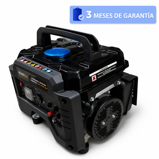 Generador Portatil A Gasolina 110V 2.9 HP Corriente