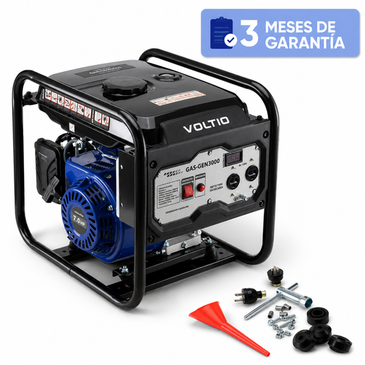 Generador Inverter de Corriente Eléctrica a Gasolina 3000 W