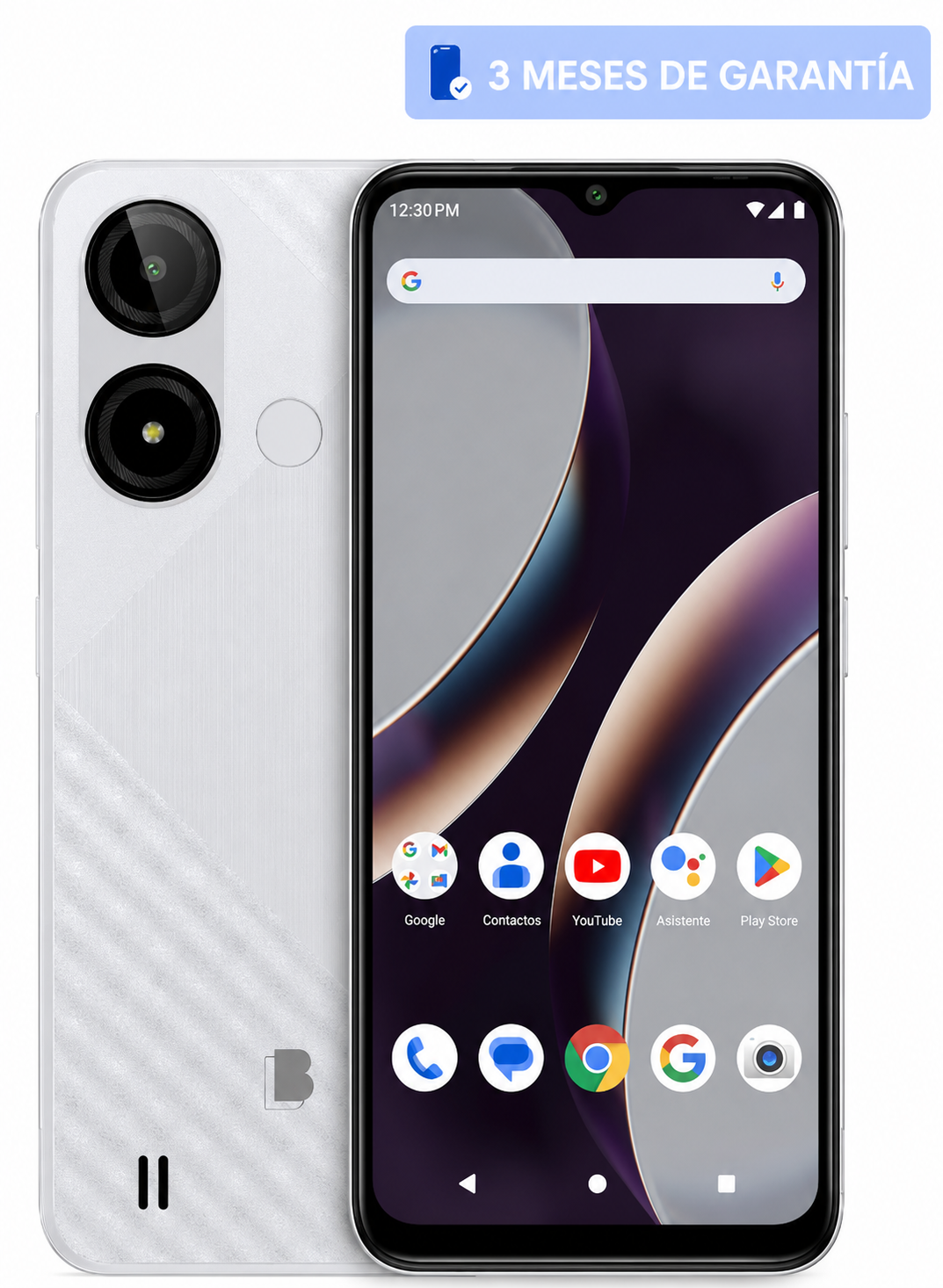Teléfono Celular BLU C9 6.6¨, 64 GB, 6GB RAM (2+4), Blanco