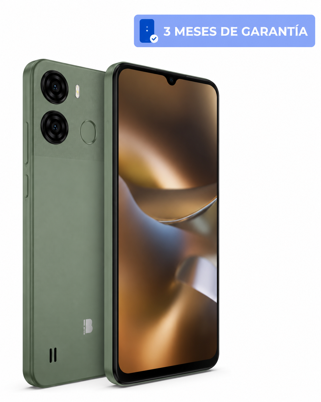 Teléfono Celular BLU C9 6.6", 64 GB, 6GB RAM (2+4), Verde