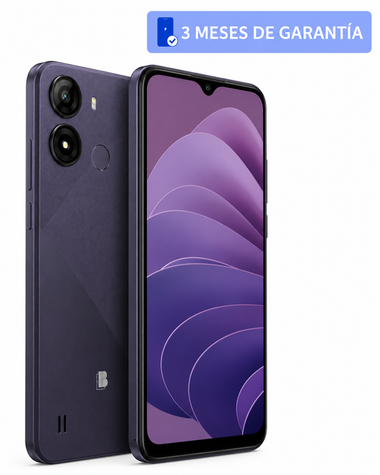 Teléfono Celular BLU C9 6.6", 64 GB, 6GB RAM (2+4), Violeta