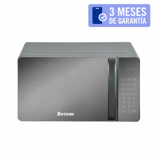 Horno De Microondas 7 Pies 20 Lts Acero Inox Espejo 120v