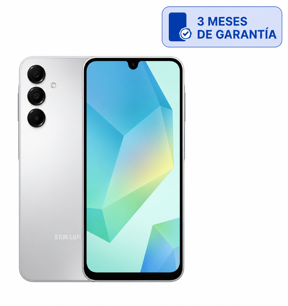 Teléfono Celular Samsung A16 6.7 pulgadas Dual SIM, 128GB, 6GB RAM, Gris