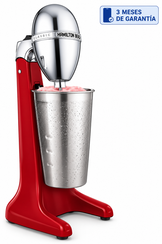Chocomilera Hamilton Beach, 825 ml, 2 Velocidades, 70W, Rojo