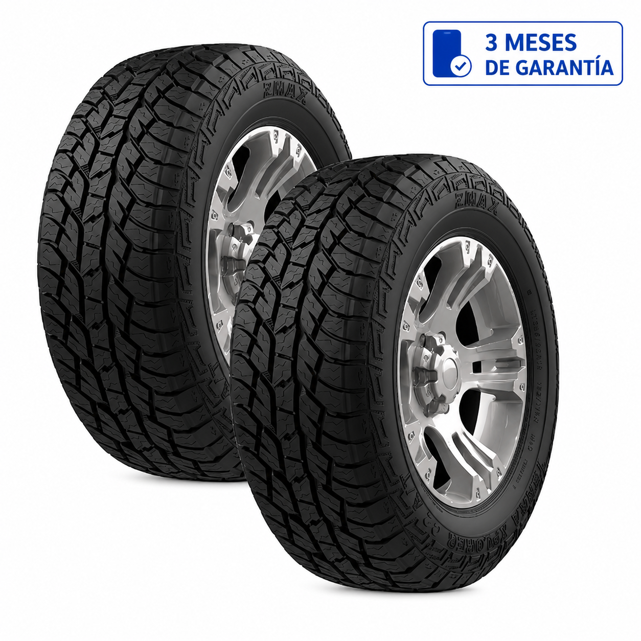 Llantas Paquete 2 265/70 R17 ZMAX TERRA XPLORER C2 A/T 115S