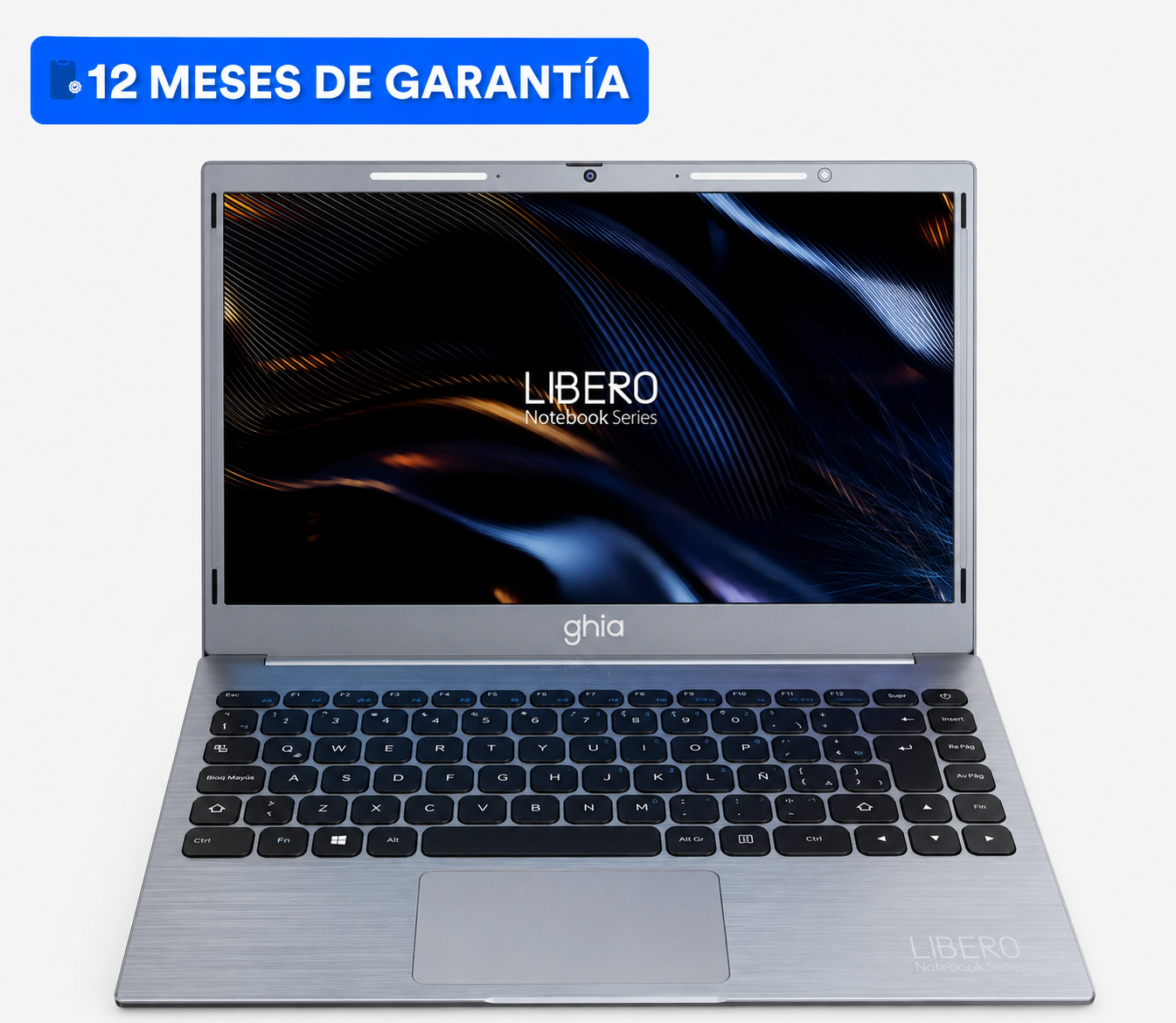 Laptop Ghia Libero 14" HD, Intel Celeron N4020, 4GB RAM, 128GB Windows 11 Home