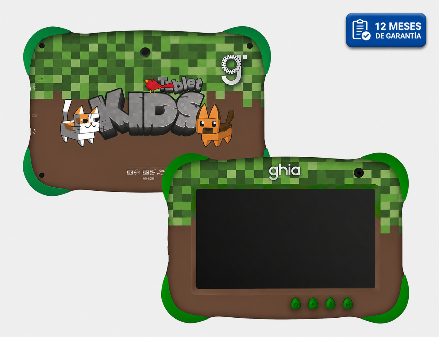 Tablet Kids 7″ GHIA 4GB RAM 64GB Almacenamiento