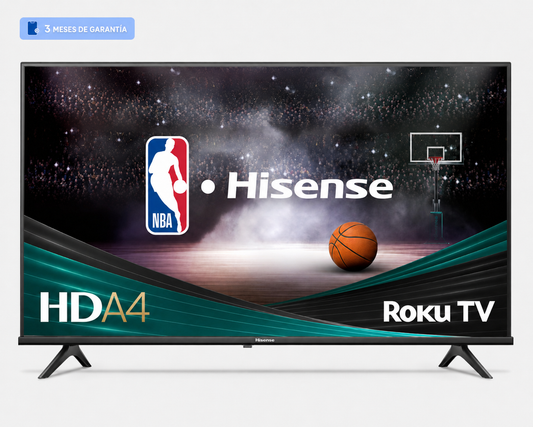 Pantalla smart TV 32″ HISENSE Roku tv