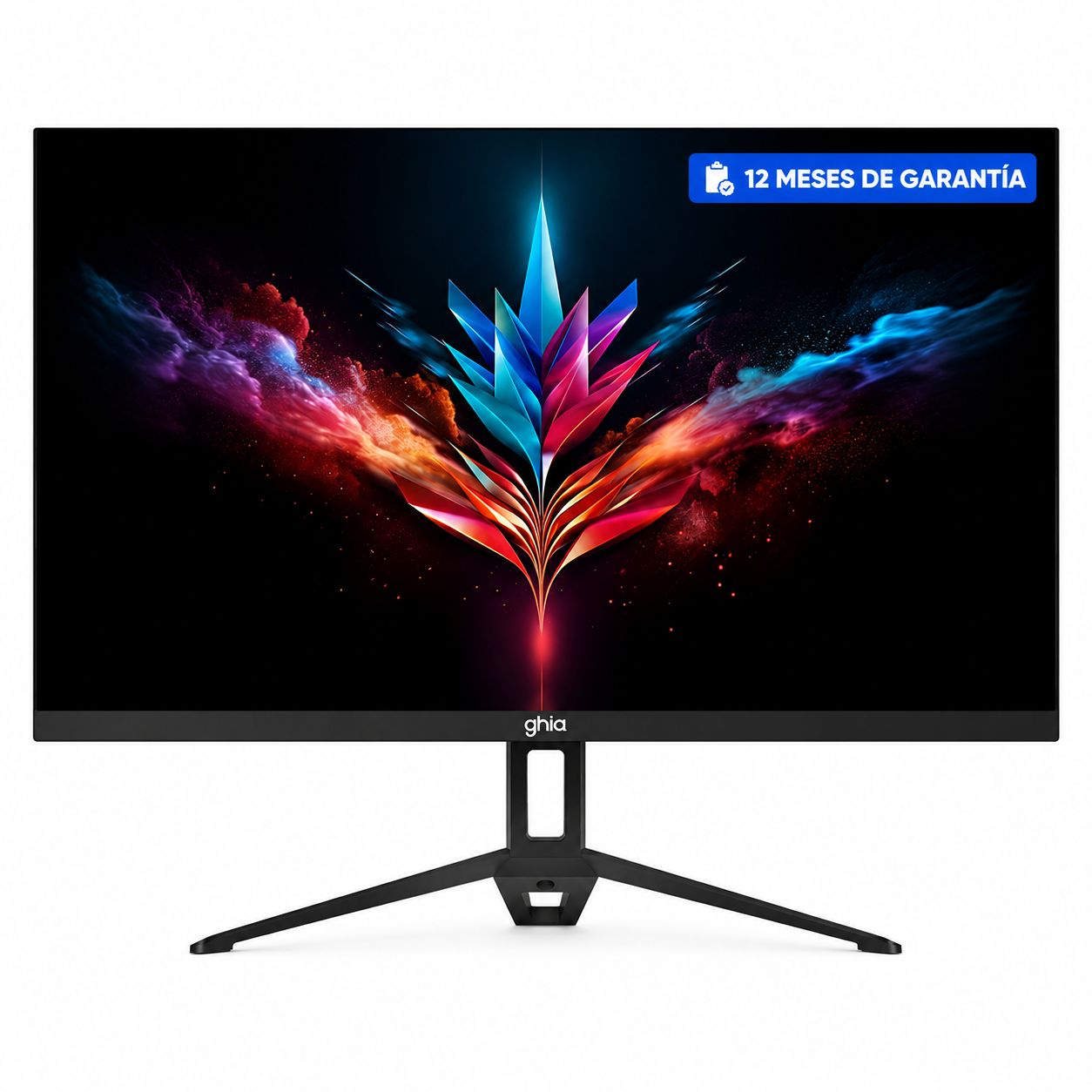 Monitor 27″ Full HD GHIA 100Hz con Bocinas Color Negro