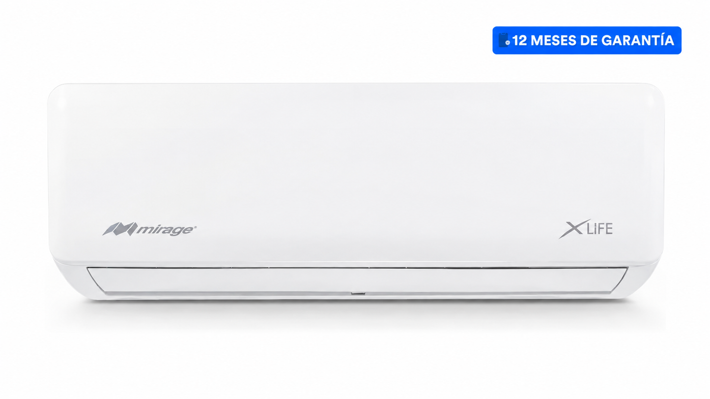 Mini Split Mirage NEX 12,000 BTU Solo Frío 220V Modelo 2025