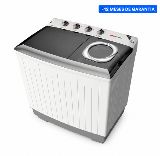 Lavadora Mirage semi automatica doble tina capacidad 13kg