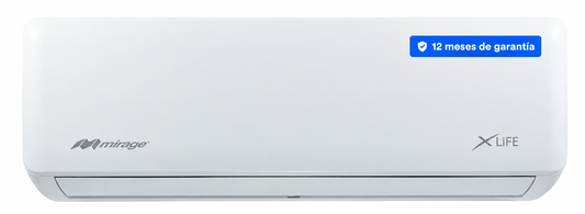 Aire acondicionado Minisplit Mirage X Life CLF120H 12.000 Btu 110V blanco