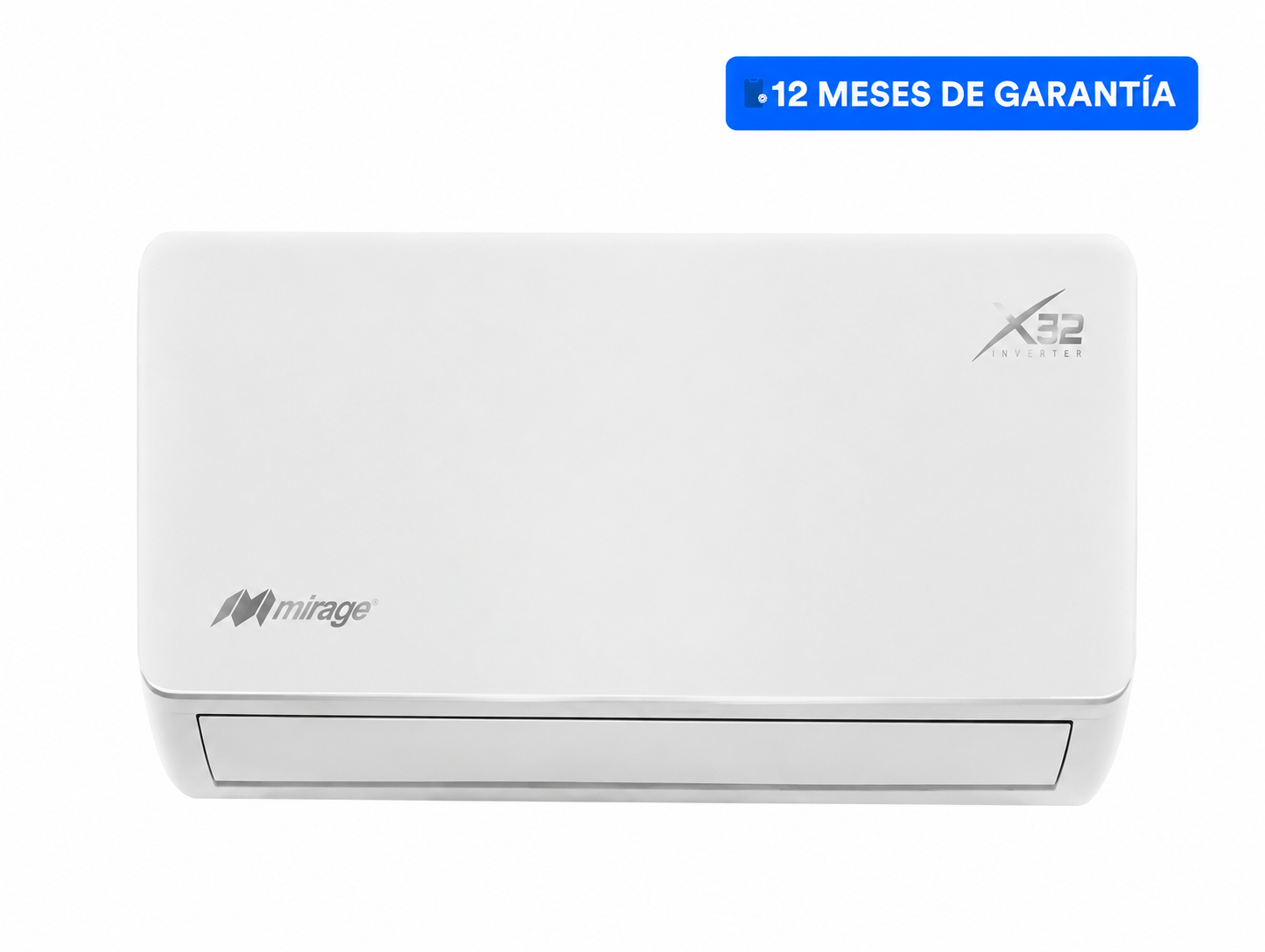 Aire Acondicionado Mirage Mini split inverter X32 17 SEER solo frío, 1 tonelada 115 V, GAS R32.