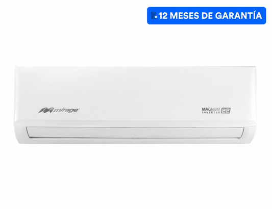 Aire Acondicionado Mini Split Magnum22 Inverter con Calefación 1.5Ton 230V Mirage MK
