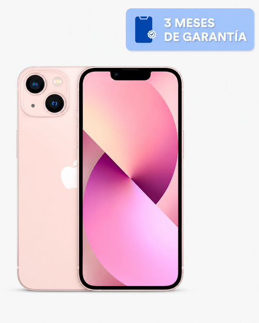Celular reacondicionado Apple iPhone 13 128 GB Rosa Grado A e-sim