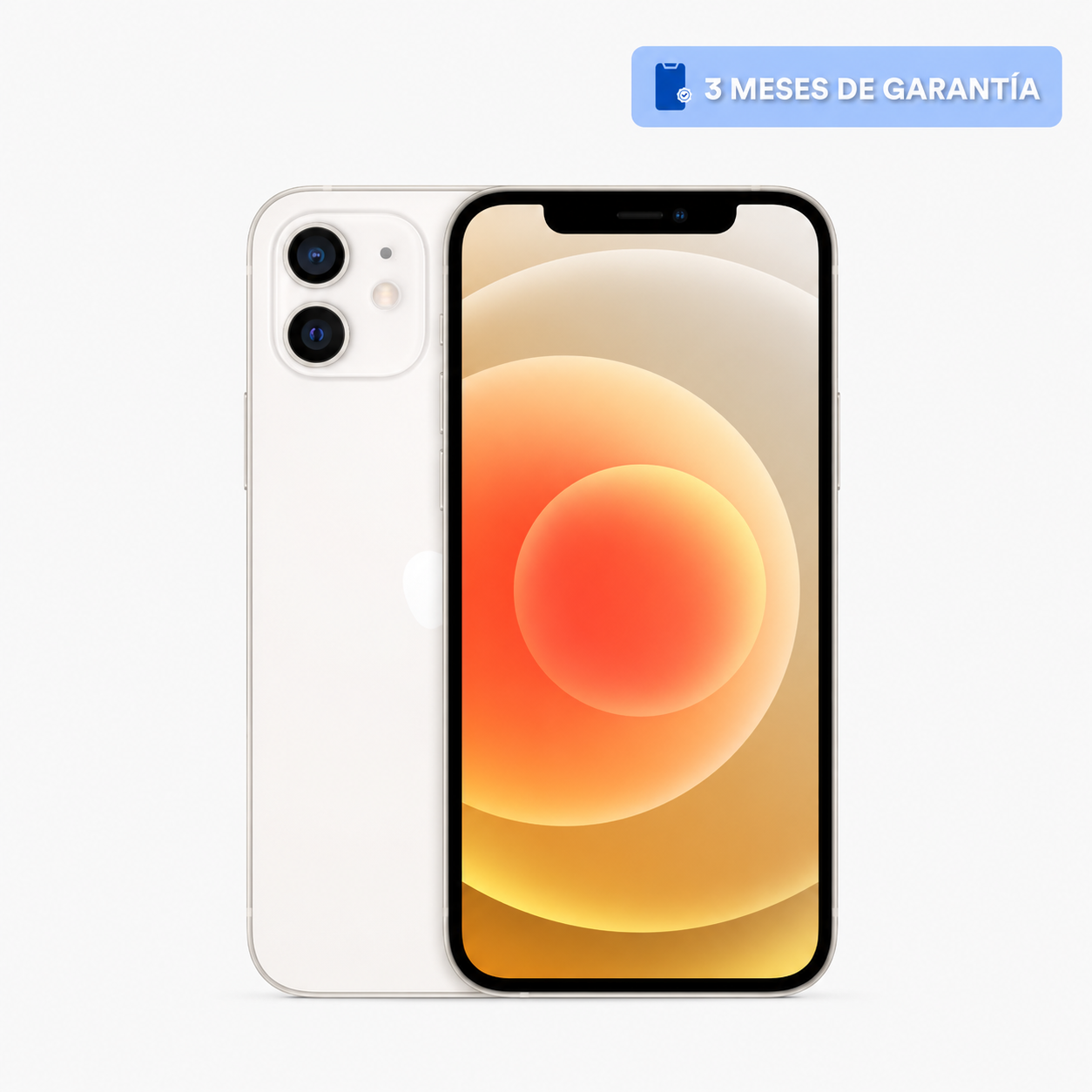 Celular reacondicionado Apple iPhone 12 mini 128 GB Blanco Grado A e-sim