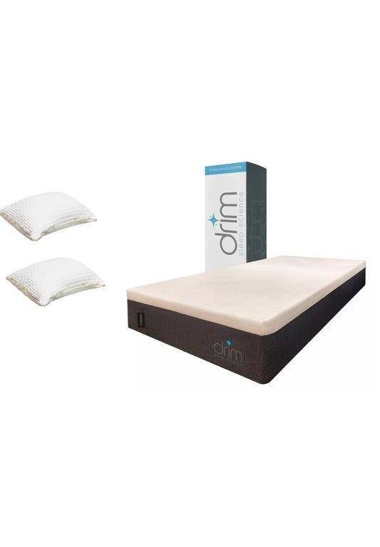 COMBO Colchón Matrimonial Memory GEL + Almohada Ortopedica Cervical Super Visco