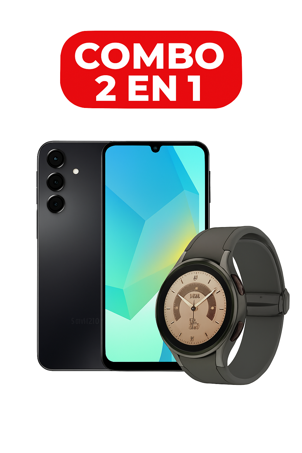 Teléfono Celular Galaxy A16 con Reloj Galaxy Watch 5 Pro Combo Galaxy