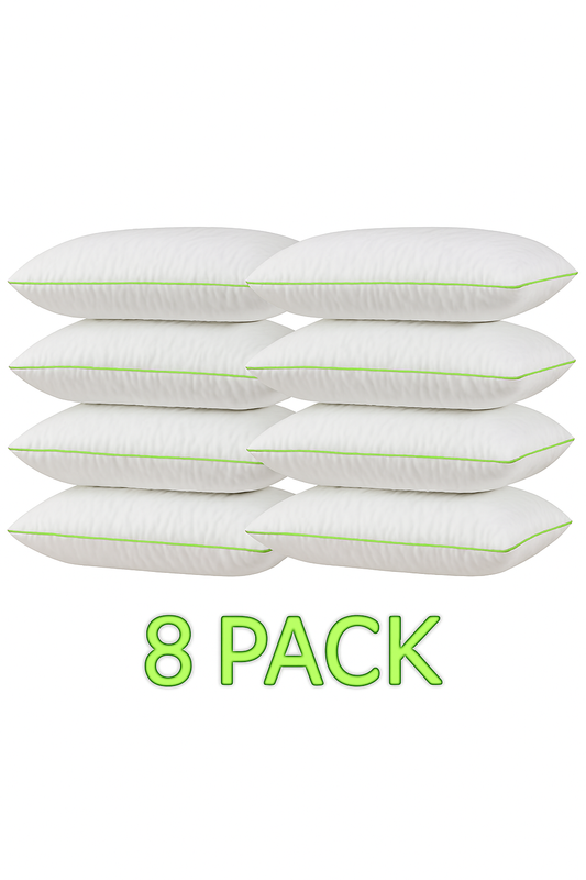 Almohada Super Visco Regular Set de 8 Piezas