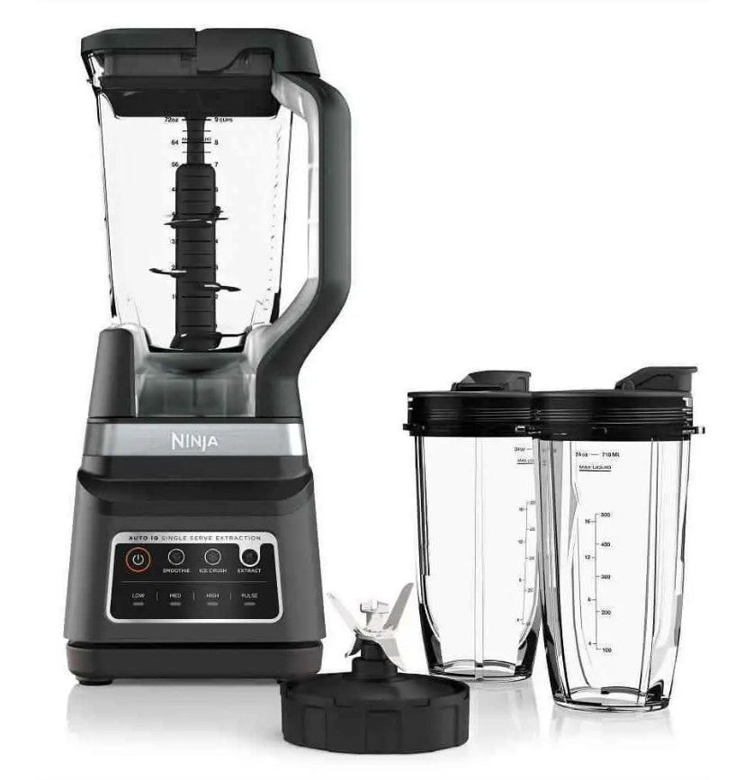 Licuadora Ninja 2 en 1 | 2.1 Litros | 1200 W | 3 Programas Auto-iQ