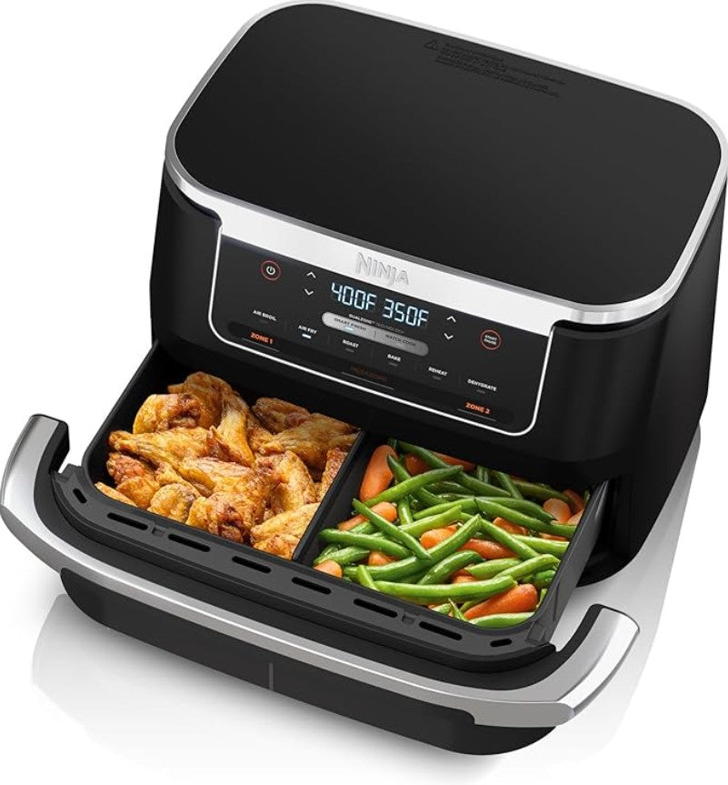 Freidora de Aire Ninja 6.6 Litros Dual Zone | 2 Canastas | Tecnología Air Fryer