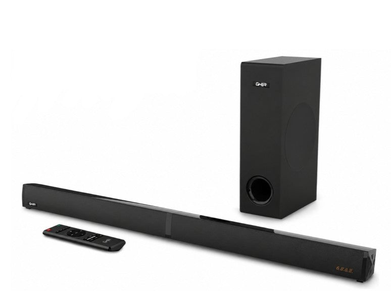 Pantalla Smart TV TCL 43″ QLED + Teatro en Casa GHIA Audio Sistema 2.1