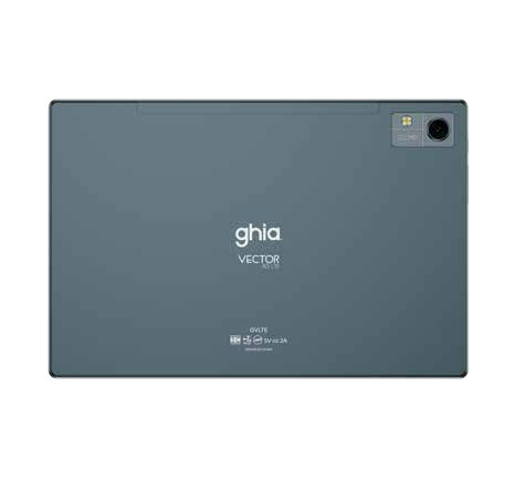 Tablet Ghia Vector 4G LTE 10.1” HD 64GB 4GB RAM Android 13 – Gris