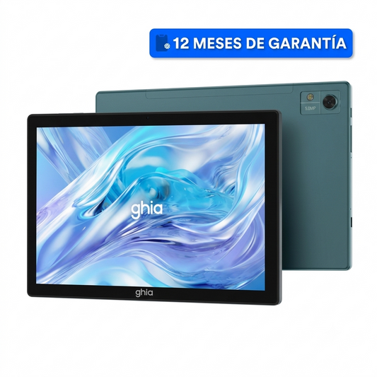 Tablet Ghia Vector 4G LTE 10.1” HD 64GB 4GB RAM Android 13 – Gris